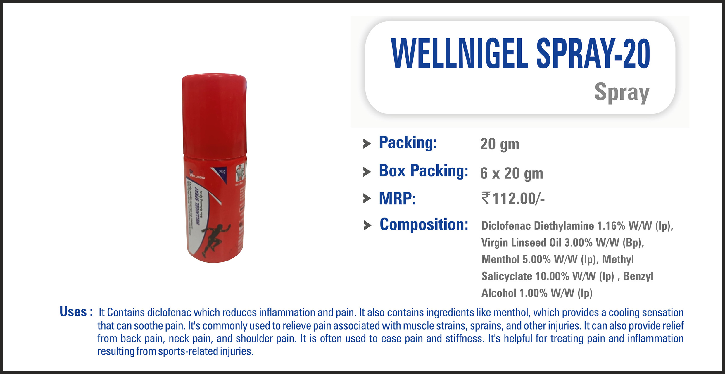 WELLNIGEL-20 Spray