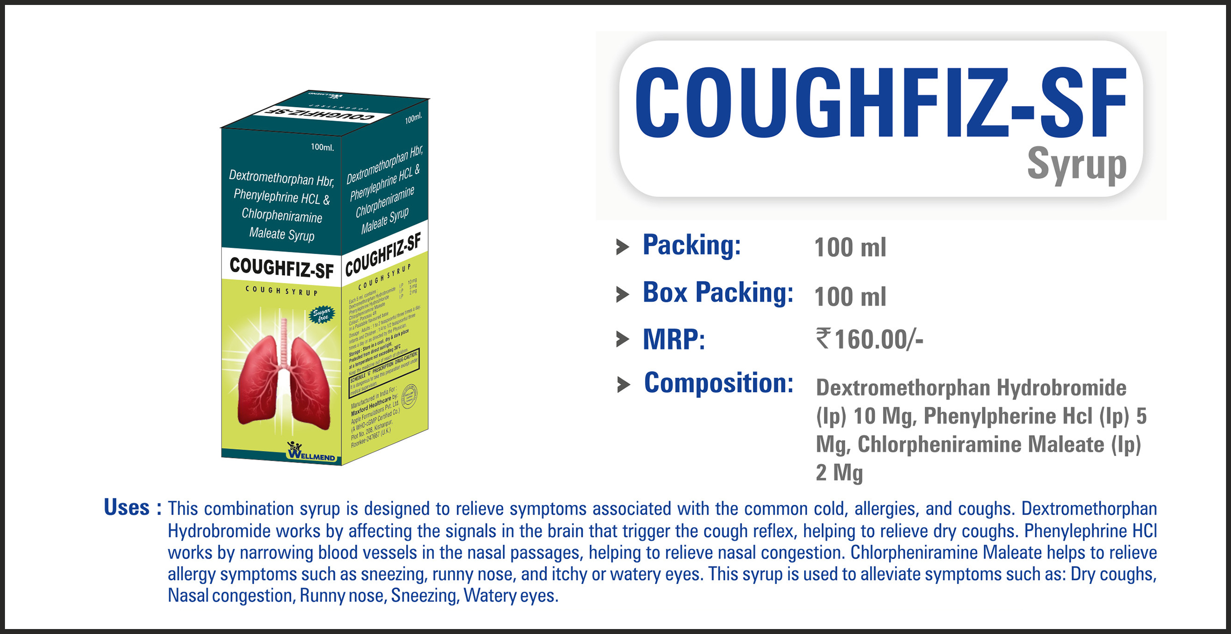 COUGHFIZ-SF Syrup
