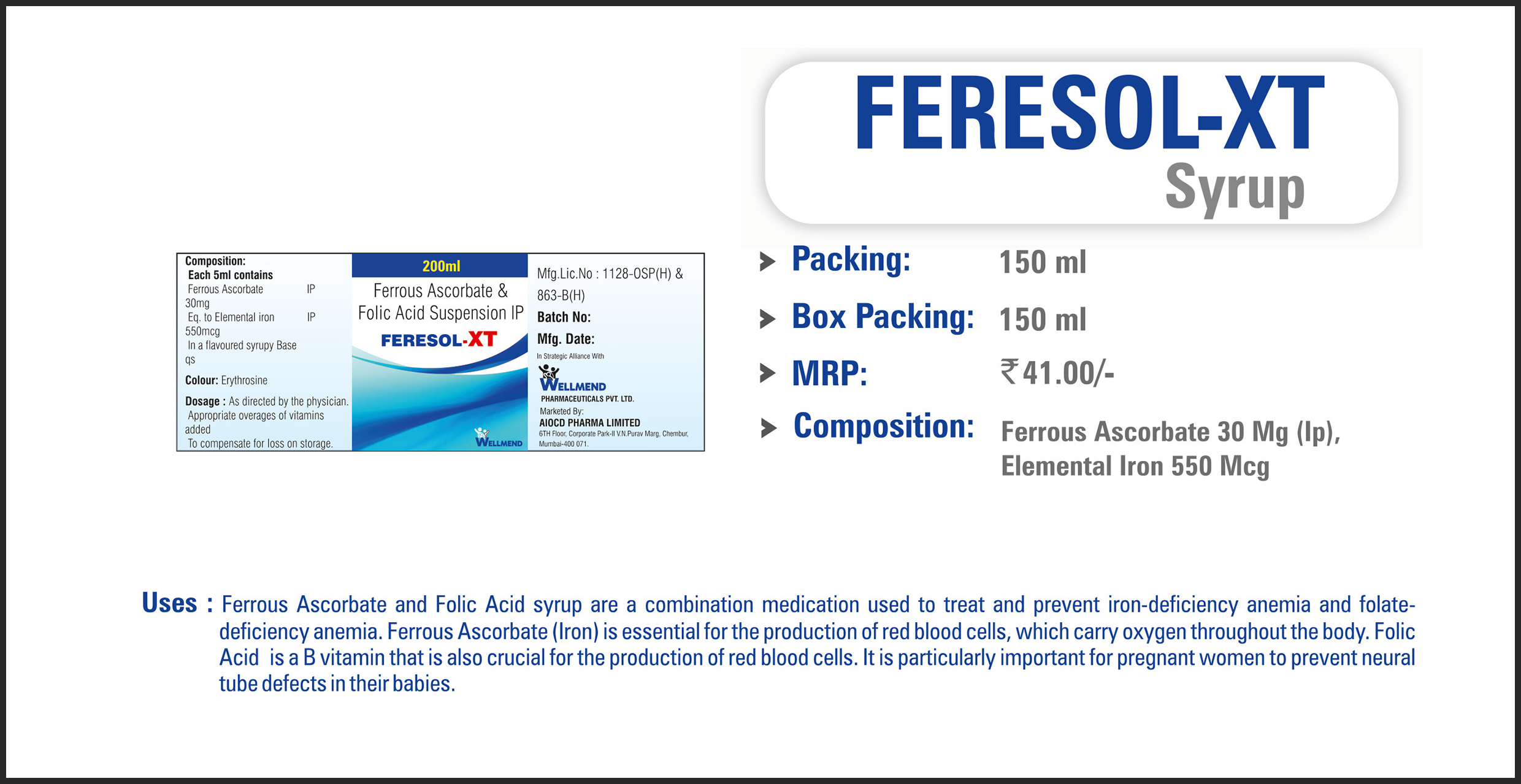 FERESOL-XT Syrup